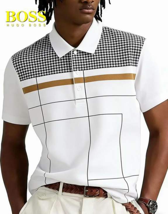 Picture of Hugo Boss Polo Shirts Short _SKUBossM-3XL12yr24327159